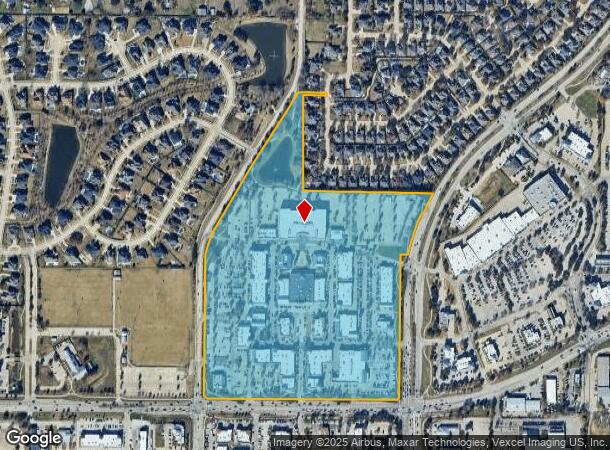 4150 Justin Rd, Lewisville, TX Parcel Map