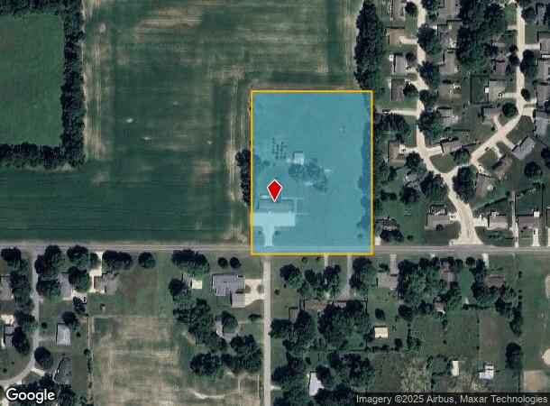  2830 E Cross St, Anderson, IN Parcel Map