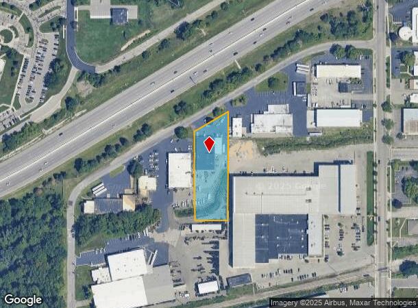  1630 Olson St Ne, Grand Rapids, MI Parcel Map