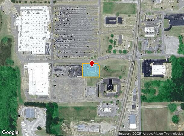  215 Walmart Cir, Booneville, MS Parcel Map