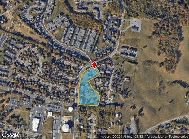 501 Vine St, Harrisonburg, VA Parcel Map