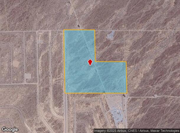  6871 N Blagg Rd, Pahrump, NV Parcel Map