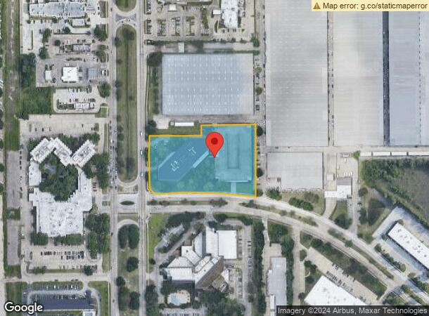  15710 John F Kennedy Blvd, Houston, TX Parcel Map