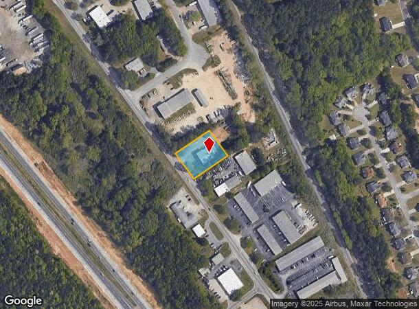  9374 S Main St, Jonesboro, GA Parcel Map