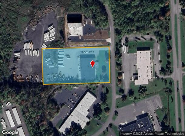 8265 Loop Rd, Baldwinsville, NY Parcel Map