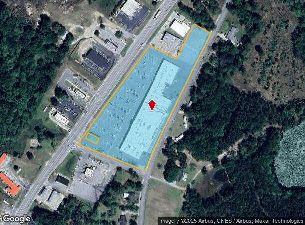  N Duval St, Claxton, GA Parcel Map