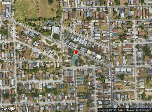 519 Foster Rd, Hallandale Beach, FL Parcel Map