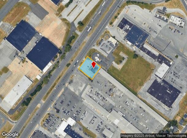  192 N Dupont Hwy, New Castle, DE Parcel Map