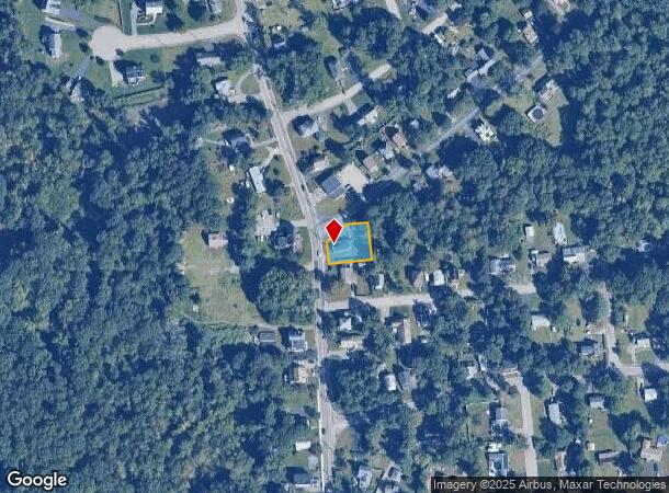 1282 Park St, Attleboro, MA Parcel Map