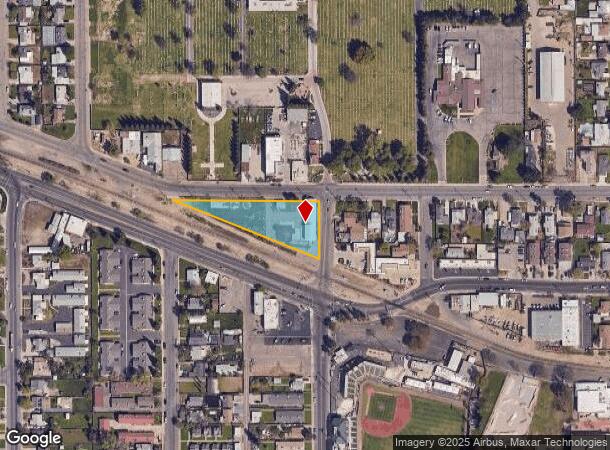 1319 W Goshen Ave, Visalia, CA Parcel Map