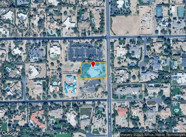 7100 N Mockingbird Ln, Paradise Valley, AZ Parcel Map
