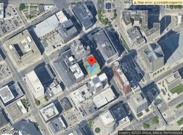  615 Griswold St, Detroit, MI Parcel Map