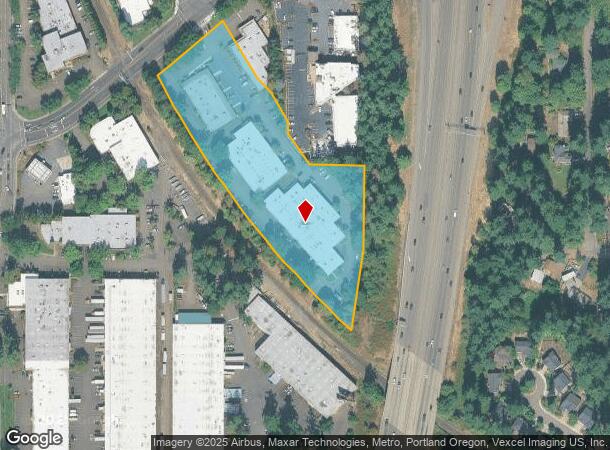 15800 Upper Boones Ferry Rd, Lake Oswego, OR Parcel Map
