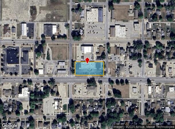 1100 Charleston Ave, Mattoon, IL Parcel Map