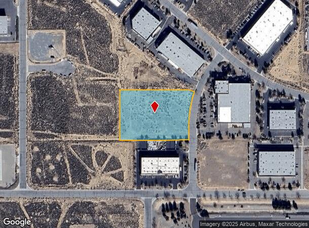 2526 Aviation Way, Minden, NV Parcel Map