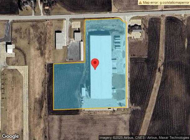  1450 W Ottawa Rd, Paxton, IL Parcel Map