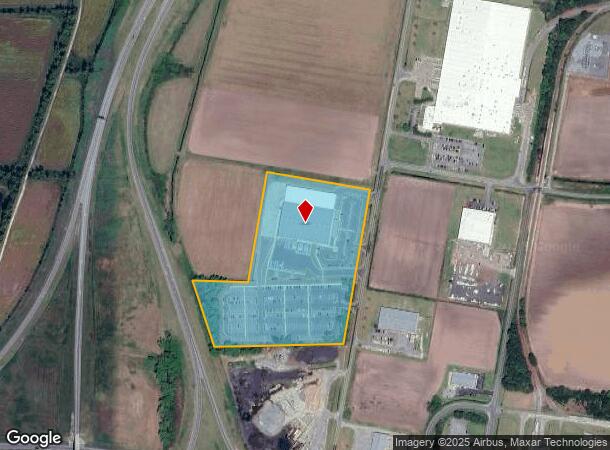  1302 Enterprise Blvd, Kinston, NC Parcel Map