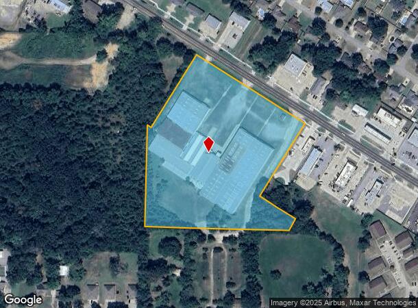  1007 W Center St, Greenwood, AR Parcel Map