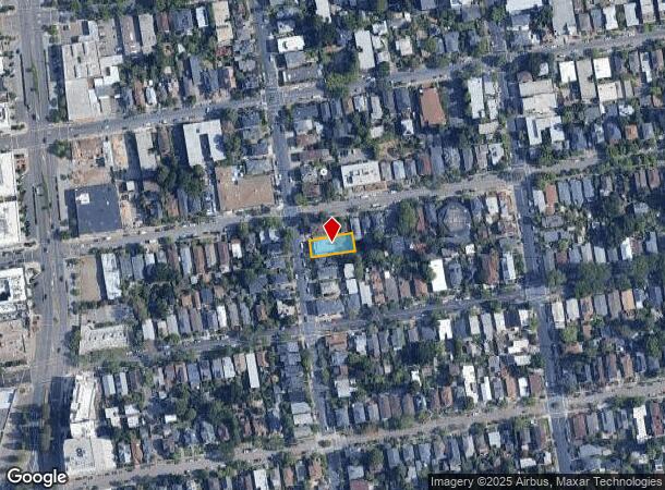  2627 Fulton St, Berkeley, CA Parcel Map