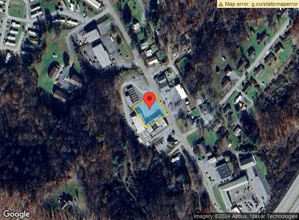  1104 Broad St, Summersville, WV Parcel Map