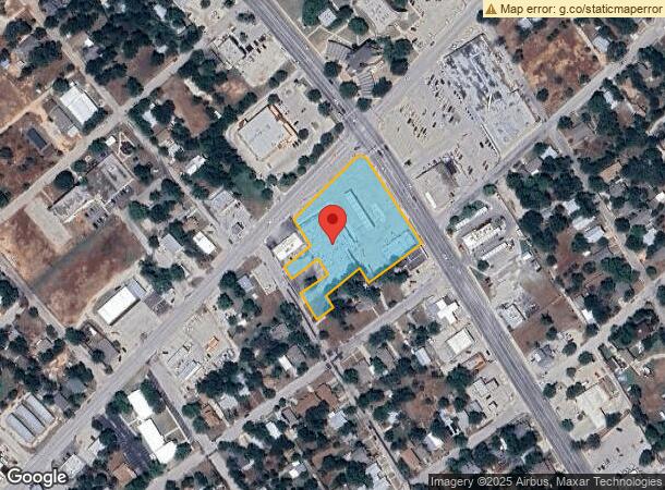  1401 Austin Ave, Brownwood, TX Parcel Map