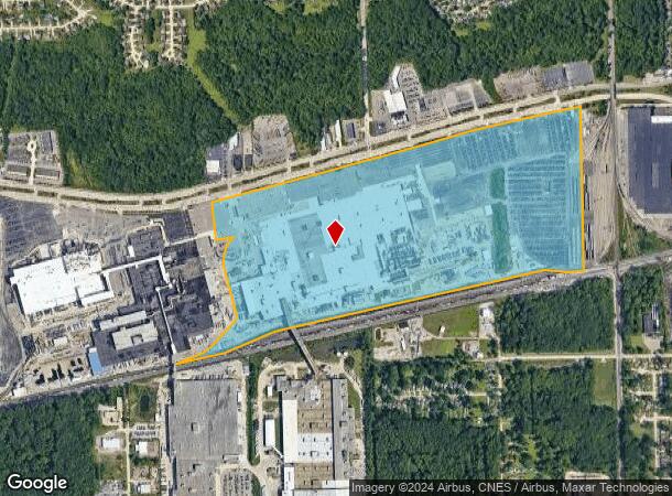  37625 Michigan Ave, Wayne, MI Parcel Map