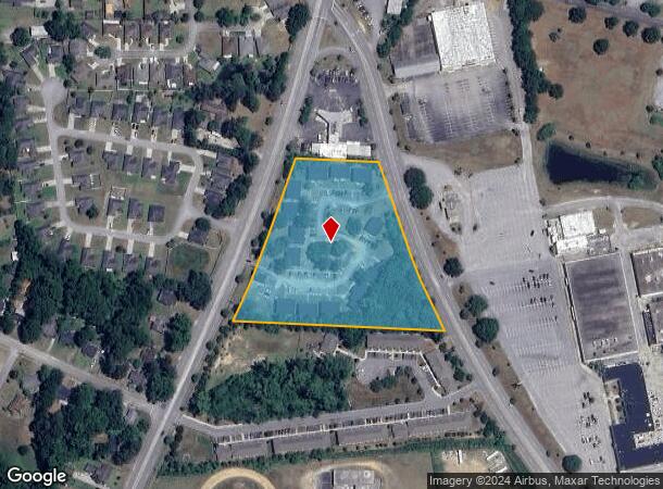  1600 Columbia Rd, Orangeburg, SC Parcel Map