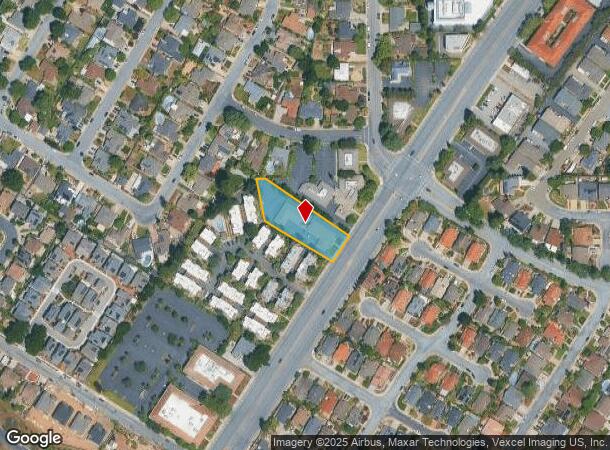 14547 S Bascom Ave, Campbell, CA Parcel Map