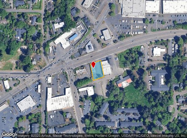  6830 Sw Beaverton Hillsdale Hwy, Portland, OR Parcel Map