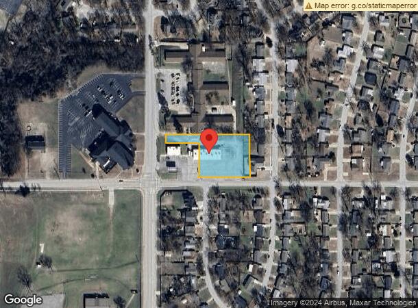  619 E 10Th St, Sand Springs, OK Parcel Map