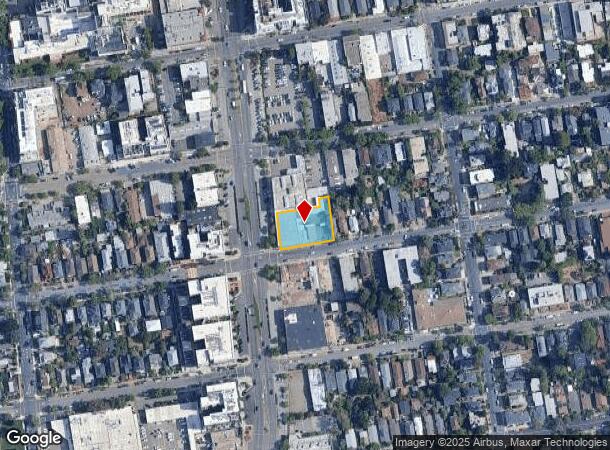  2105 Parker St, Berkeley, CA Parcel Map