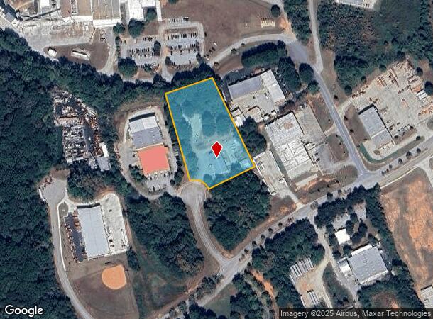  9124 N Park Dr, Covington, GA Parcel Map