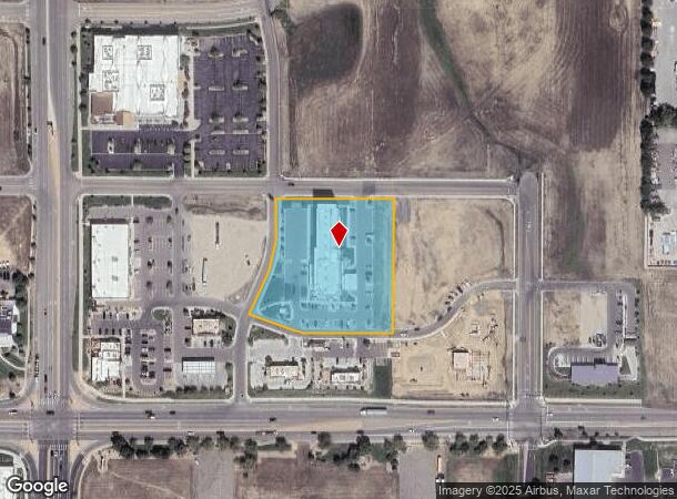 6445 Crossroads Blvd, Windsor, CO Parcel Map