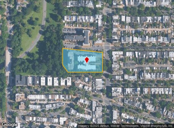  3800 14Th St Nw, Washington, DC Parcel Map