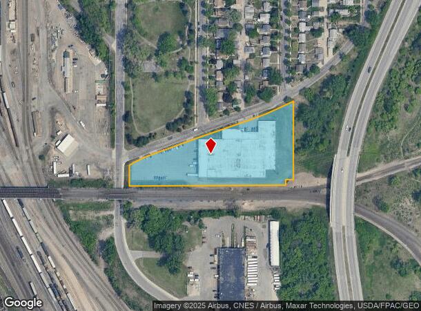  210 Edge Pl, Minneapolis, MN Parcel Map