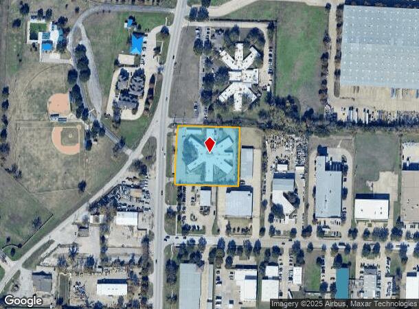  1710 N Mcdonald St, Mckinney, TX Parcel Map