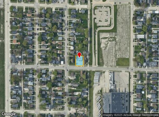  2718 50Th St, Kenosha, WI Parcel Map