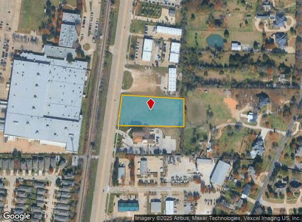  1525 S Main St, Fort Worth, TX Parcel Map