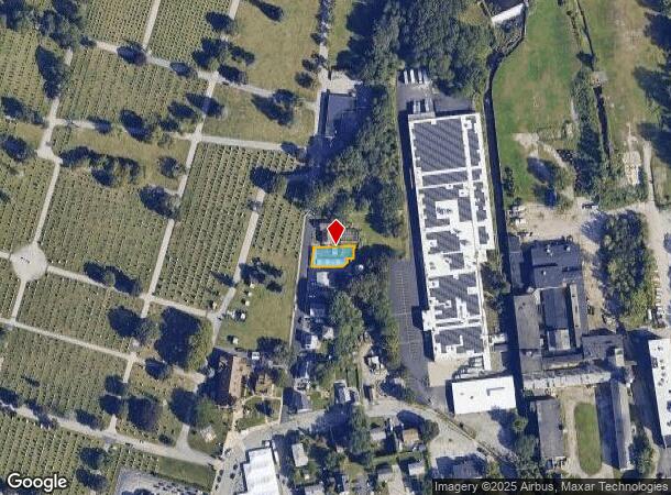 55 Church St, Cranston, RI Parcel Map