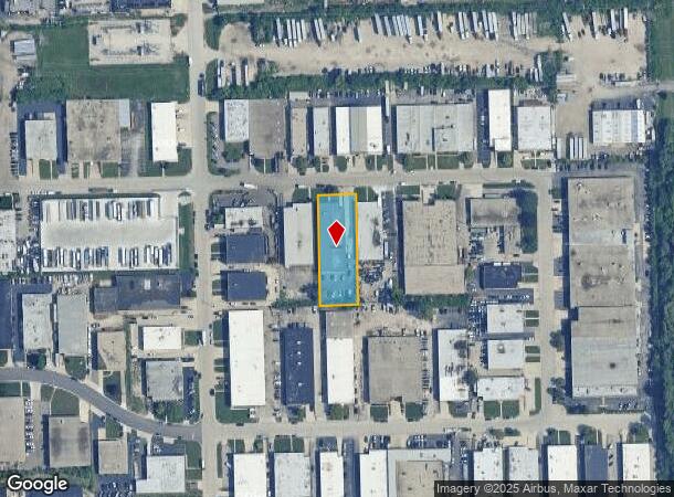 115 W Fay Ave, Addison, IL Parcel Map