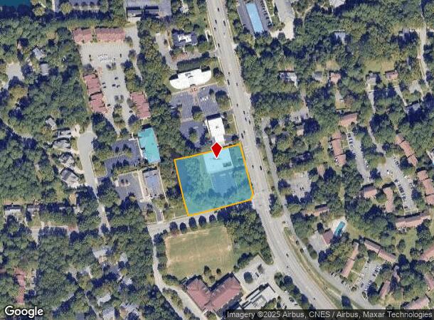  5821 Falls Of Neuse Rd, Raleigh, NC Parcel Map