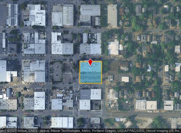 1120 Se Main St, Portland, OR Parcel Map