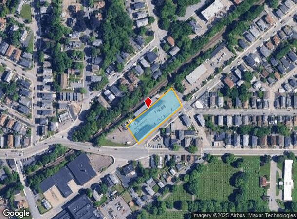  242 Canterbury St, Worcester, MA Parcel Map