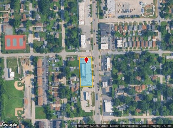 11706 S Pulaski Rd, Alsip, IL Parcel Map
