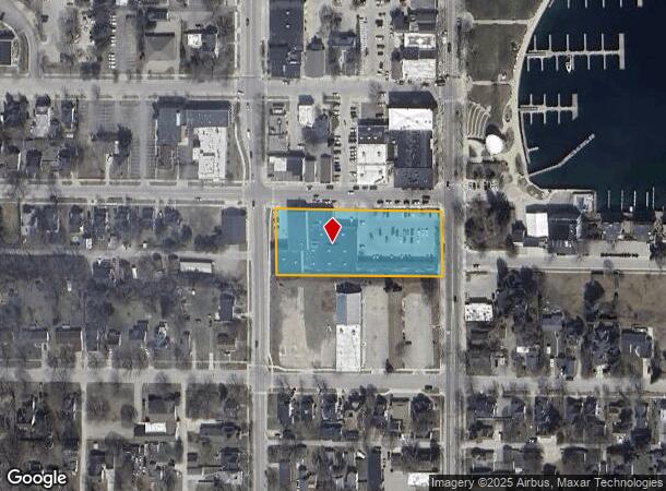 100 Antrim St, Charlevoix, MI Parcel Map