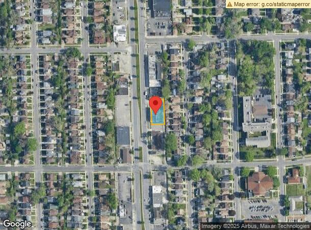  17350 Livernois Ave, Detroit, MI Parcel Map