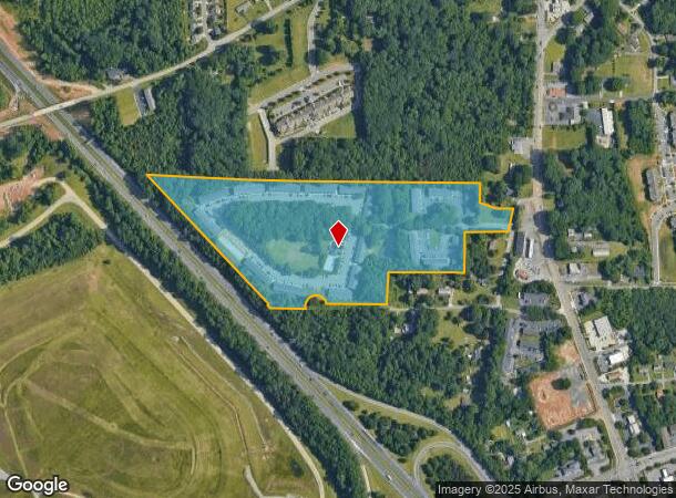 100 Stagecoach Rd, Winston Salem, NC Parcel Map