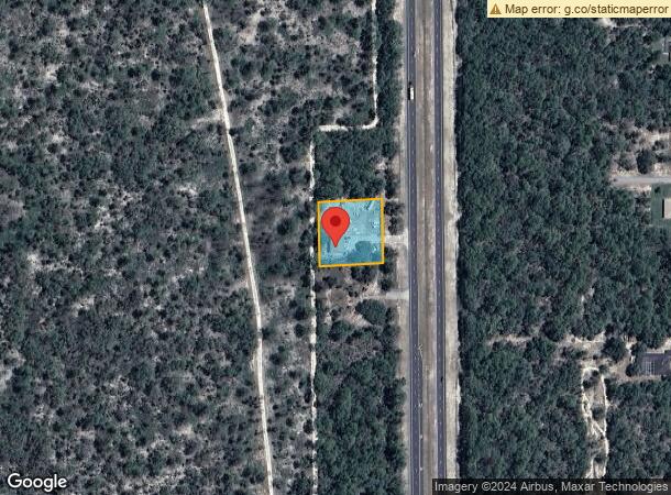  16085 Commercial Way, Weeki Wachee, FL Parcel Map