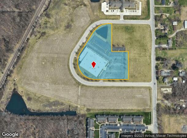 1526 Deer Run Dr, Mishawaka, IN Parcel Map