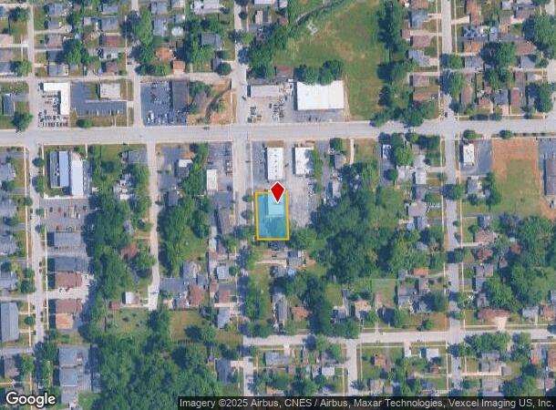  14721 Kilbourne Ave, Midlothian, IL Parcel Map